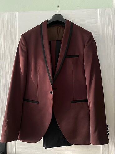 Bordo Takım Elbise - Görsel 4