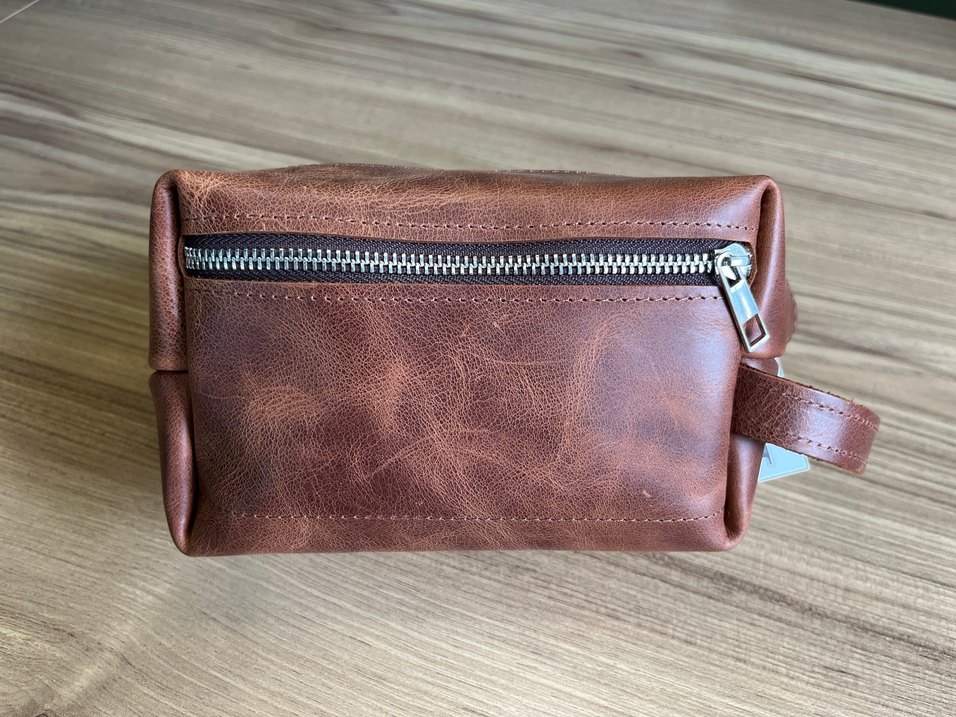 Kahverengi Erkek Hakiki Deri El Çantası - Görsel 5