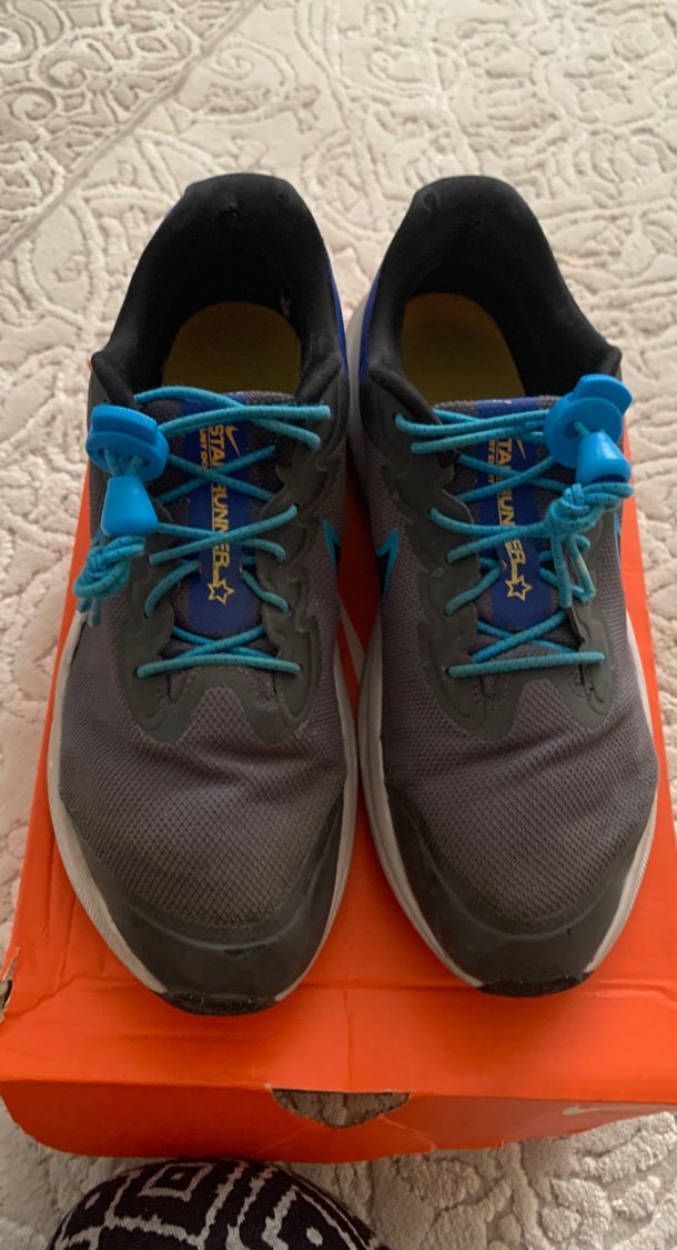 Mavi nıke 38.5 Erkek Bağcıklı Spor Ayakkabı - Görsel 2