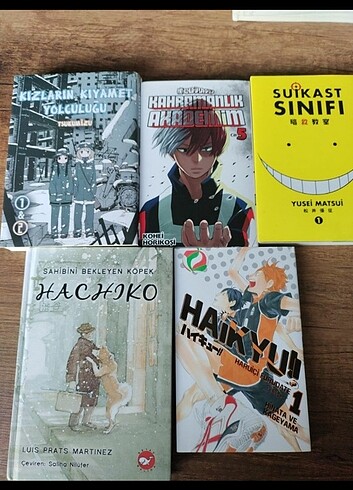 4 manga + 1 hikaye