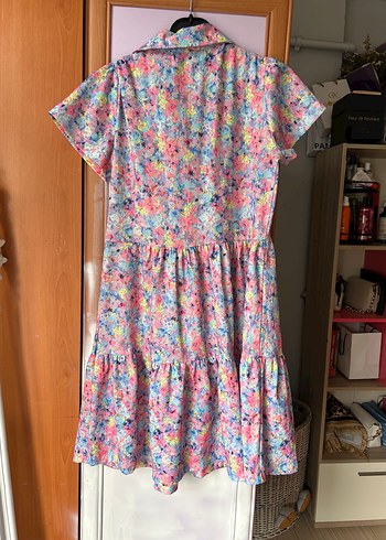 Trendyol & Milla Pastel Renkli Bohem Midi Elbise