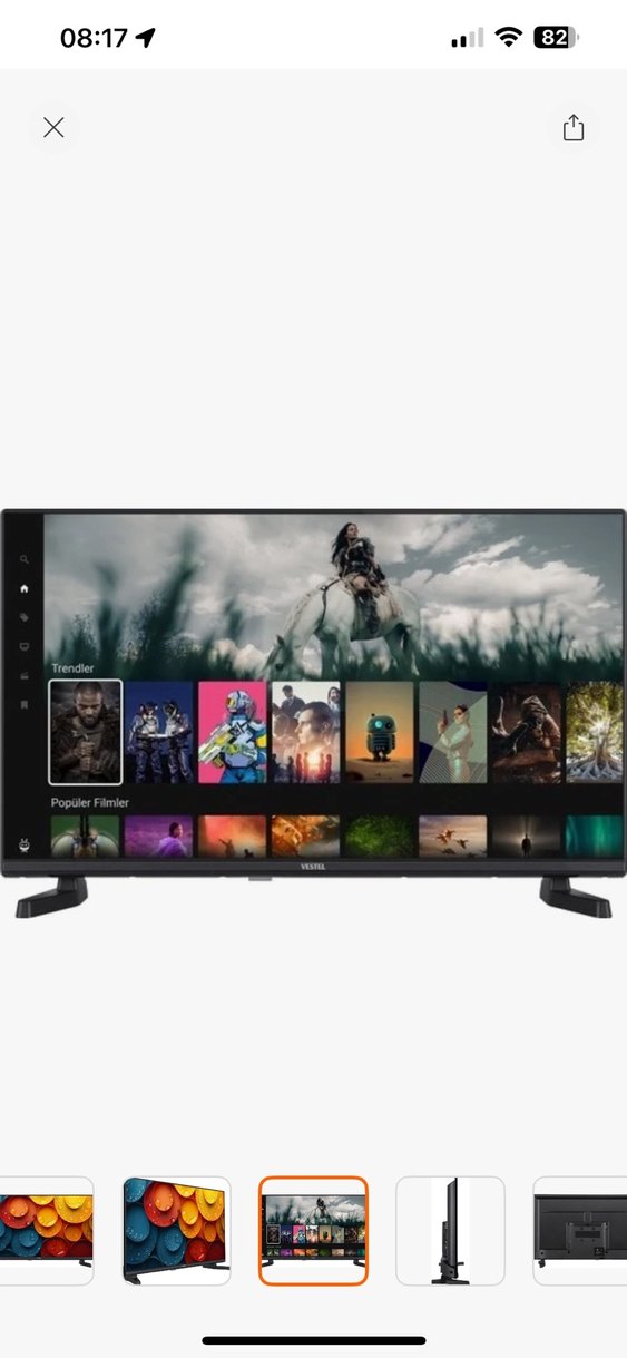 Vestel 32H8740 HD TV 2 Yıl Garantili - Görsel 3