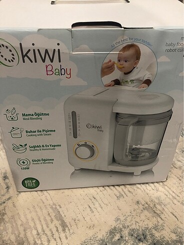 Kiwi baby buharlı pişirici