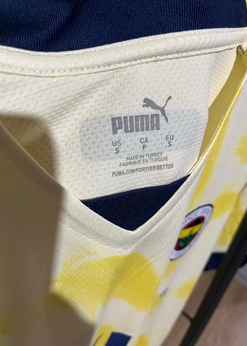 Sarı V Yaka Kısa Kollu Tie-Dye Erkek Forma - Görsel 5