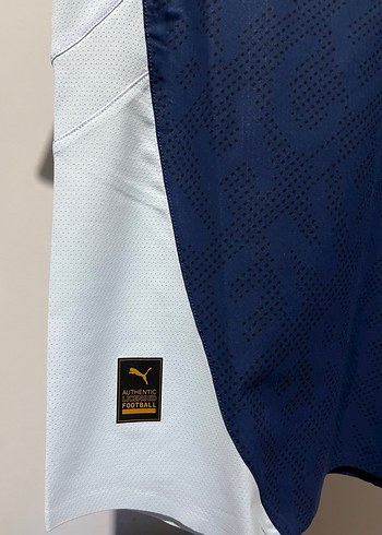 Mavi Erkek V Yaka Kısa Kollu Spor Forması - Görsel 2