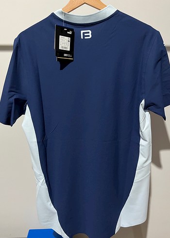 Mavi Erkek V Yaka Kısa Kollu Spor Forması - Görsel 4