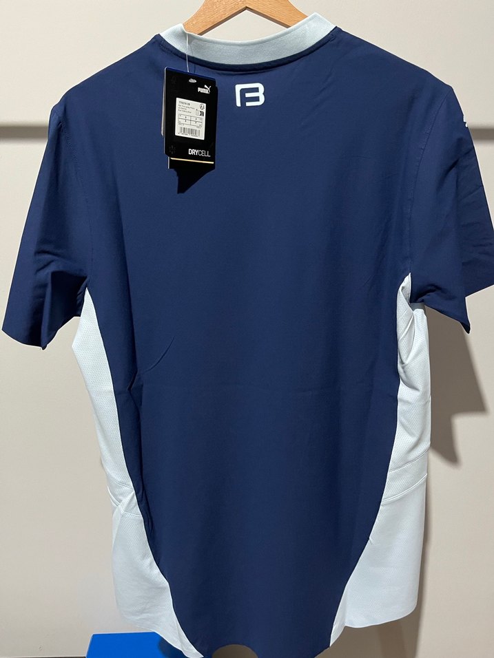 Mavi Erkek V Yaka Kısa Kollu Spor Forması - Görsel 4