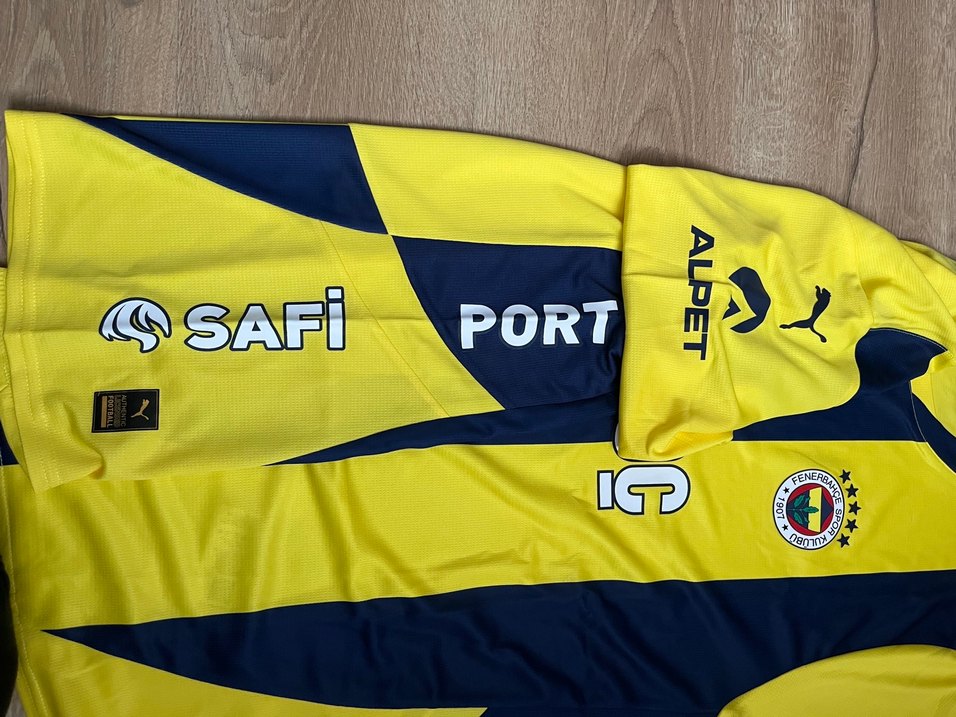 Sarı Lacivert Fenerbahçe Erkek Forma - Görsel 3