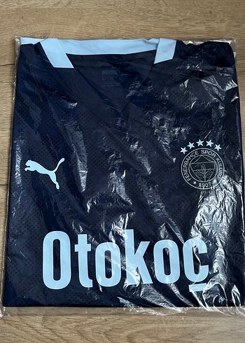 Mavi Erkek Kısa Kollu Fenerbahçe Forması - Görsel 2