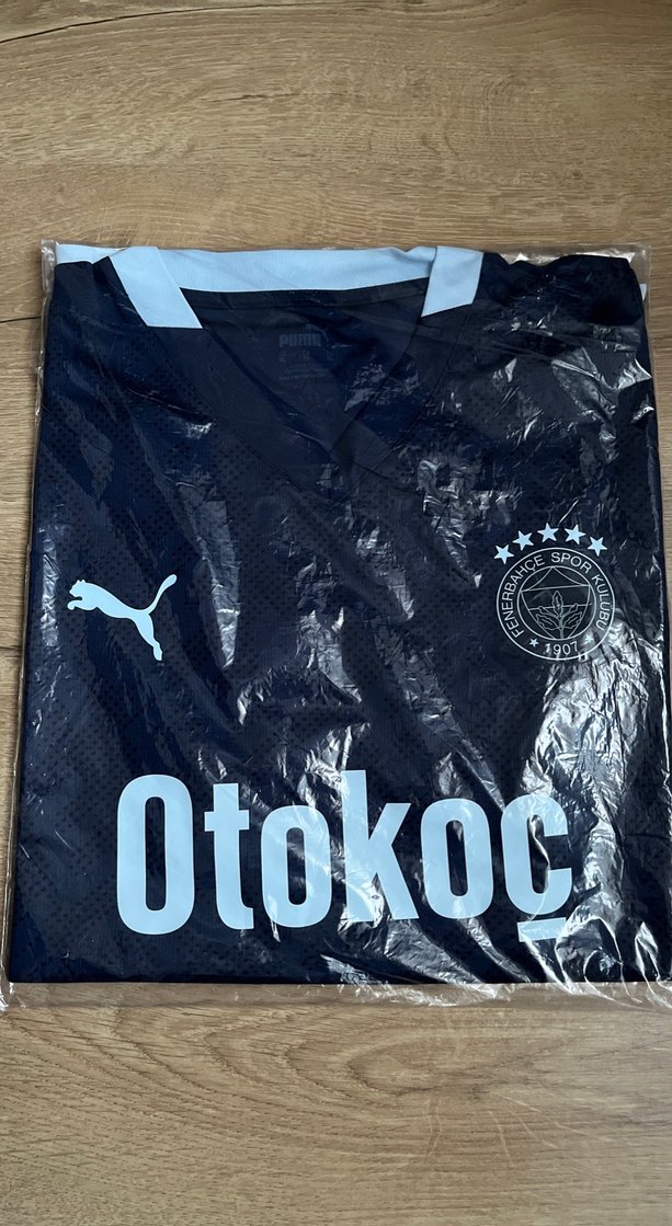 Mavi Erkek Kısa Kollu Fenerbahçe Forması - Görsel 2