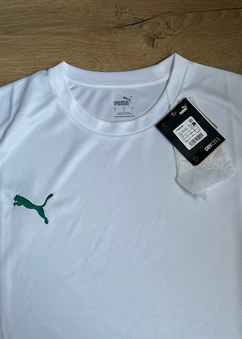 Puma Beyaz Erkek Tişört, Kısa Kollu, Regular Fit - Görsel 2