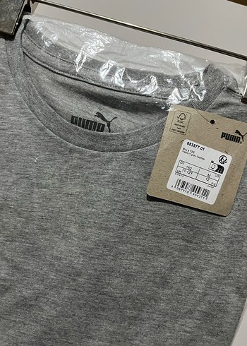 Puma pamuklu basic tişört - Görsel 2