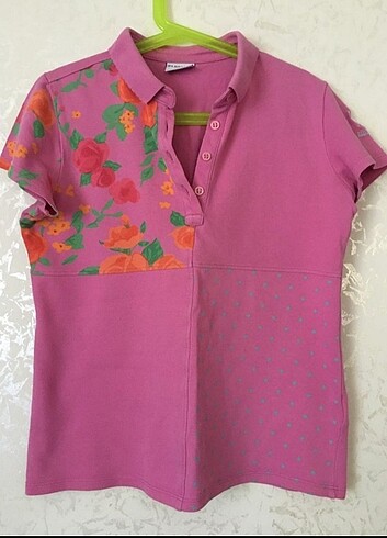 Kız çocuk , renkli, rahat, t-shirt