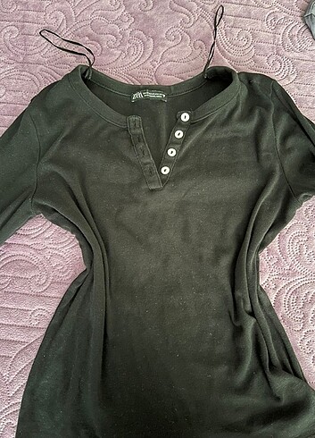 Zara Siyah Bluz