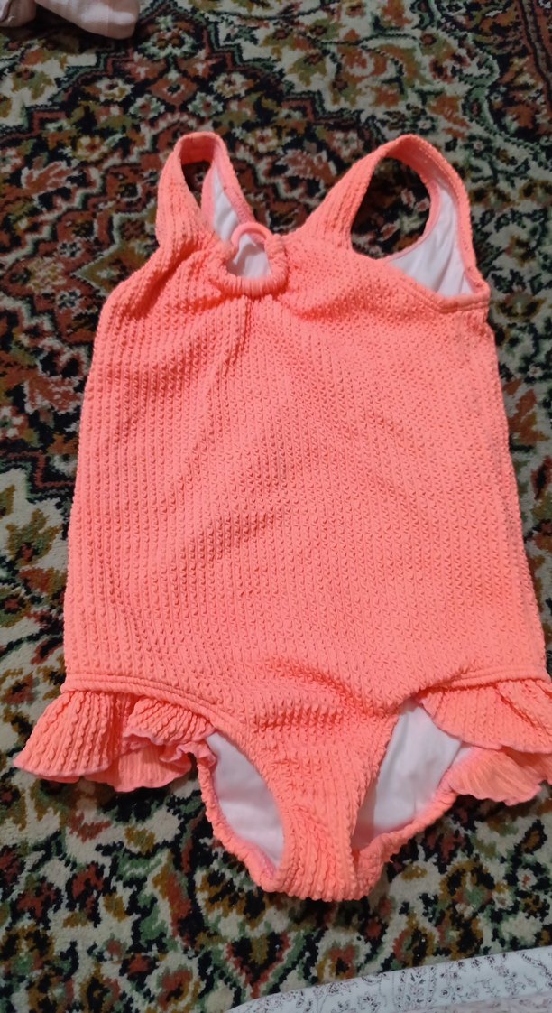 Kız Çocuk Pembe Tek Parça Mayo - Görsel 2