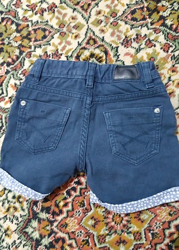 kız Çocuk Renkli Denim Şort - Görsel 2