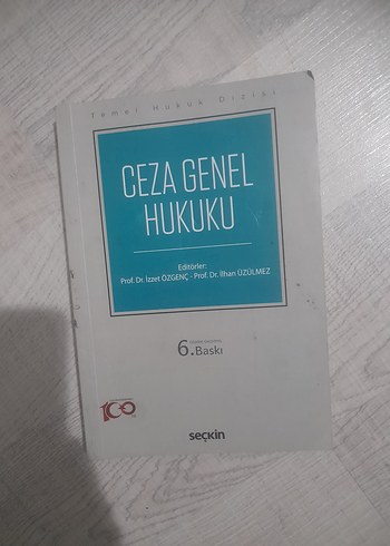 Ceza Genel Hukuku - Seçkin Yayınları 6. Baskı