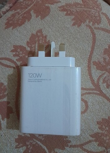 120W şarj cihazı orijinal