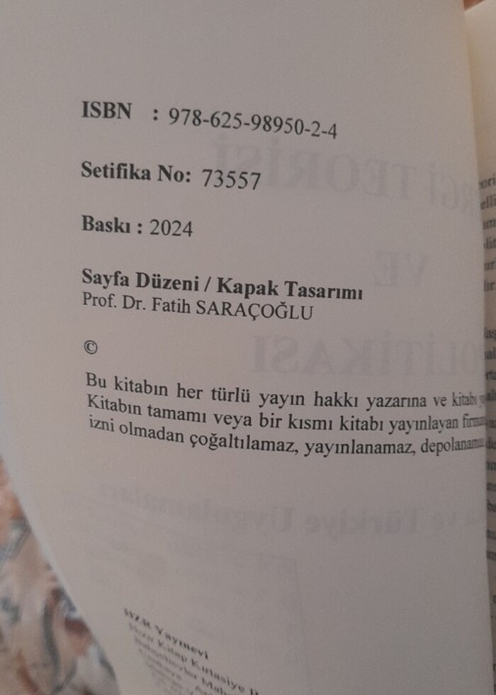 VERGİ TEORİSİ VE POLİTİKASI - Görsel 3