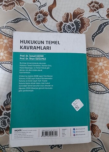  HUKUKUN TEMEL KAVRAMLARI SEÇKİN YAYINLARI 11.BASKI