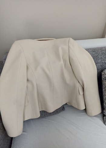 Bej Kadın Blazer Ceket - Görsel 3