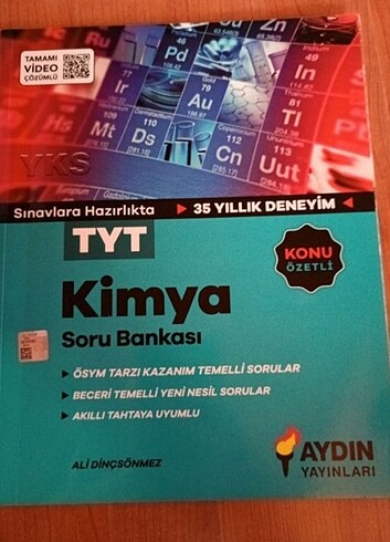 Aydın tyt kimya soru bankası