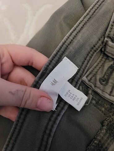 36 Beden yeşil Renk Kot Pantalon