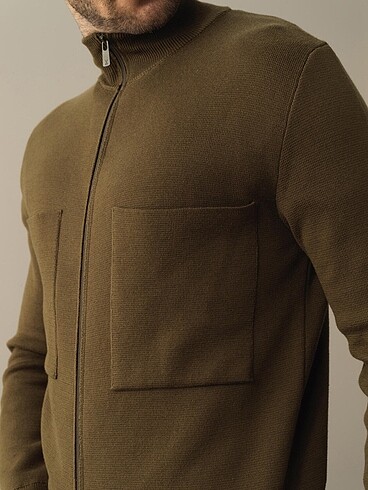 Xint Oversize Cep Detaylı Hırka
