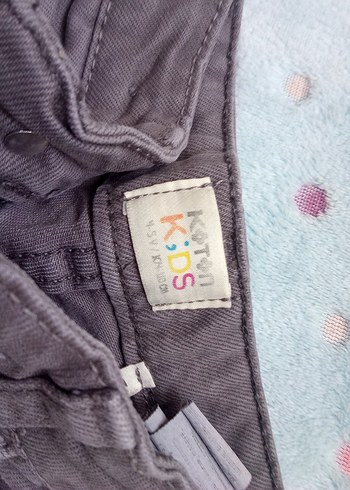 4 Yaş Beden Gri Erkek Çocuk kot pantalon