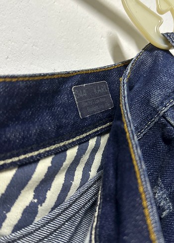 Düğmeli Lacivert erkek Denim Pantolon - Görsel 3