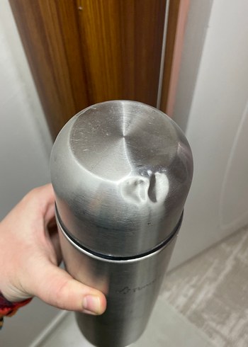 Gri Penguen Çocuk Termosu - Görsel 2