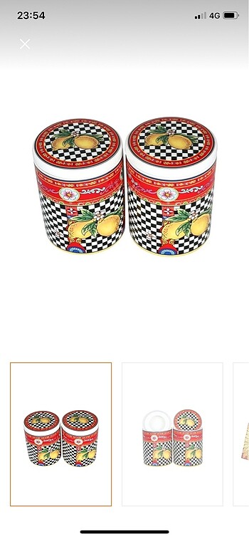 Beymen Lucky art kavanoz seti 4?lü