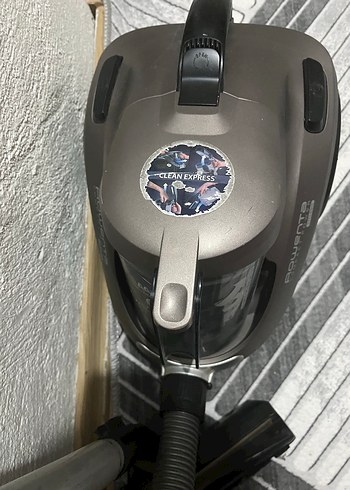 Rowenta Kompakt Toz Torbasız Elektrikli Süpürge Gri - Görsel 2