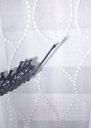 lacivert Boncuklu  Taç - Görsel 4