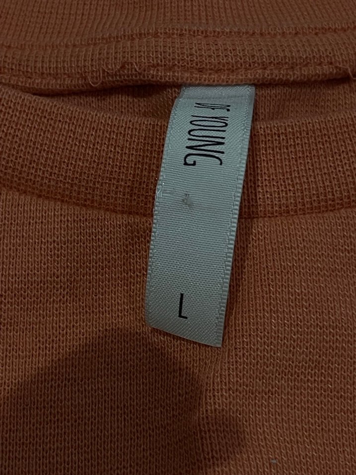 Turuncu kısa Kollu Kız Tişörtü - Görsel 2