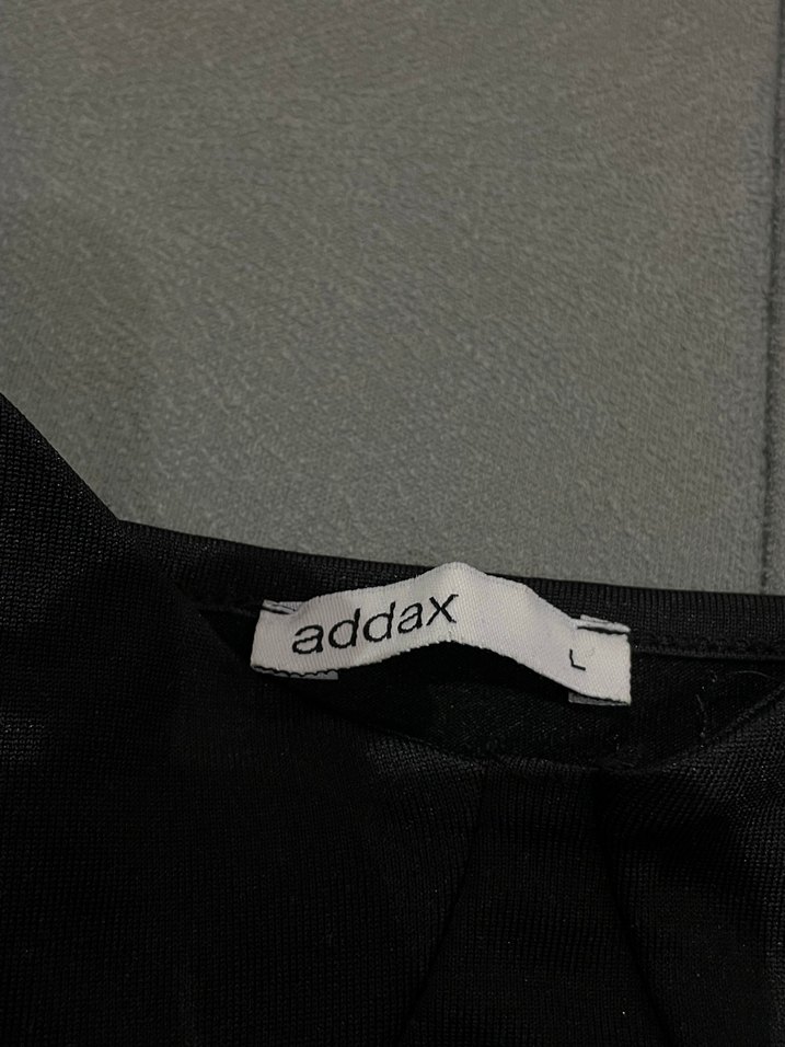 Siyah V Yakalı Mini Strappy Bustiyer - Görsel 2