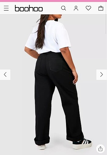 Diğer Booho büyük 46 beden siyah şık pantolon zara mango Beymen mavi h
