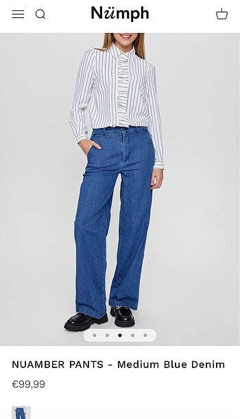 Bayan palazzo kot pantolon bedenleri mevcut numph zara Asos Booh