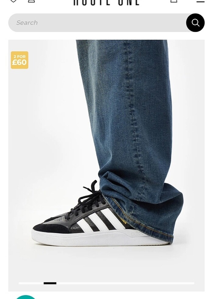 Baggy unisex route one jaded stüssy Asos süperbaggy axel arigato - Görsel 3