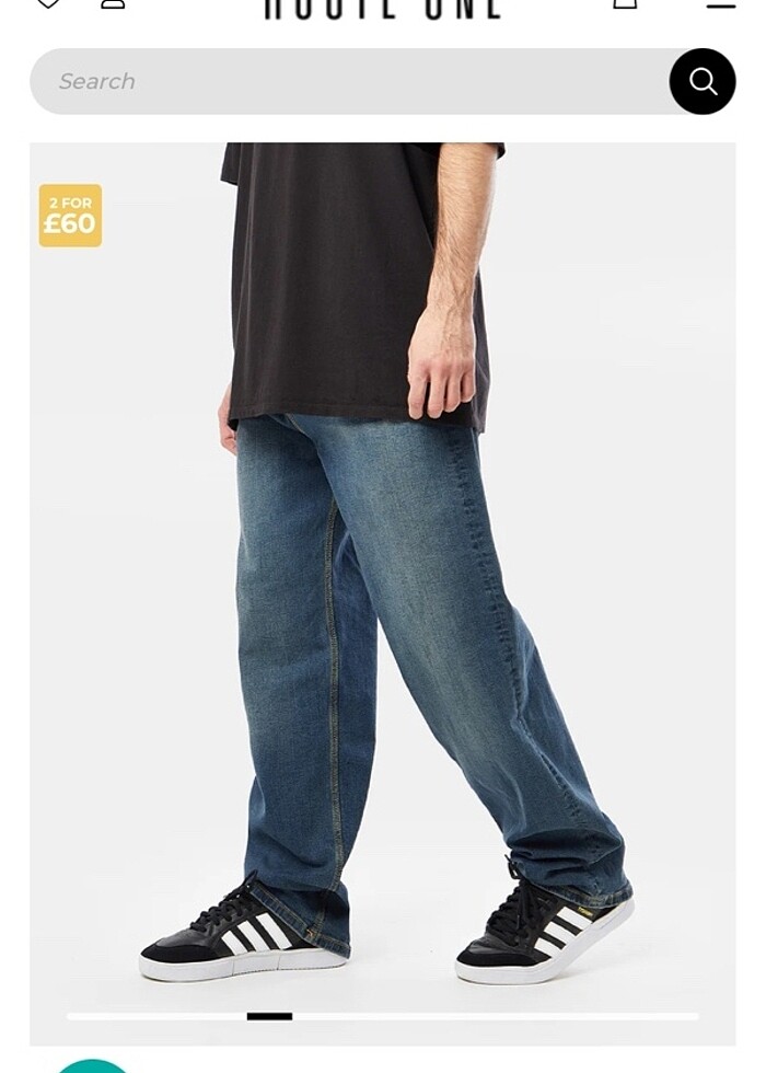 Baggy unisex route one jaded stüssy Asos süperbaggy axel arigato - Görsel 5