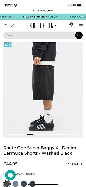 Superbaggy ultrabaggy superbaggy Baggy şort stüssy jaded London  - Görsel 4