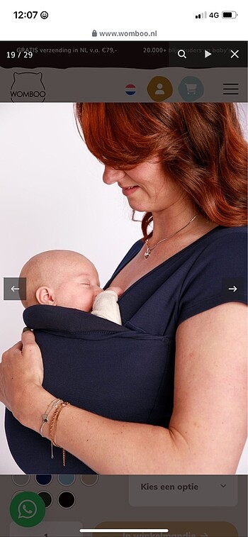 Bebe taşıma tişörtü Orjinal - Görsel 5