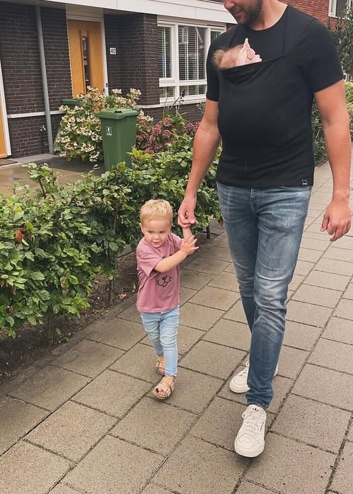 Bebe taşıma tişörtü Orjinal - Görsel 3