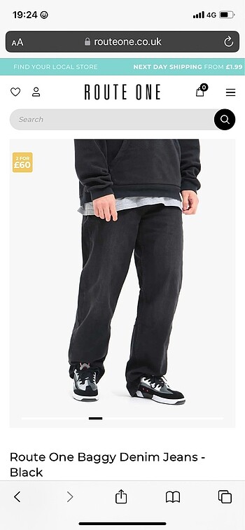 Baggy superbaggy stüssy route one Jaded moremoney peso Asos man 