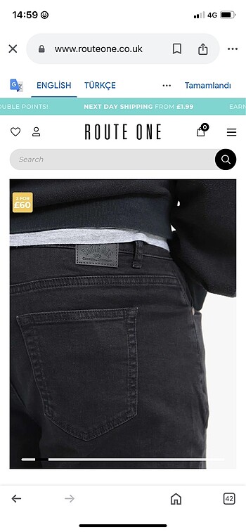 Baggy superbaggy stüssy route one Jaded moremoney peso Asos man - Görsel 2