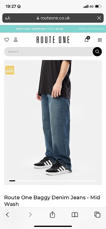 Baggy superbaggy stüssy route one Jaded moremoney peso Asos man - Görsel 7