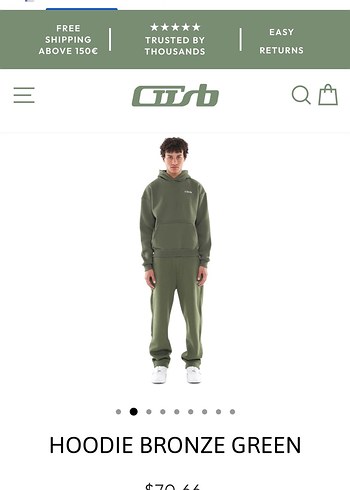 Kapüşonlu Oversize Sweatshirt unisex peso Lfdy Jaded cusp Stüsy - Görsel 5