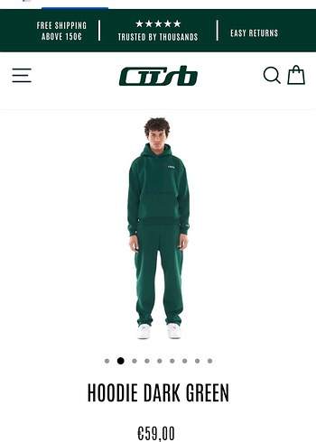 Kapüşonlu Oversize Sweatshirt unisex peso Lfdy Jaded cusp Stüsy - Görsel 4