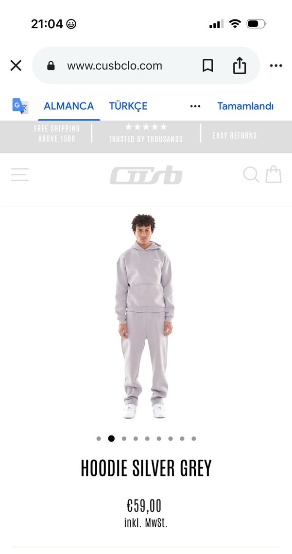 Kapüşonlu Oversize Sweatshirt unisex peso Lfdy Jaded cusp Stüsy - Görsel 3