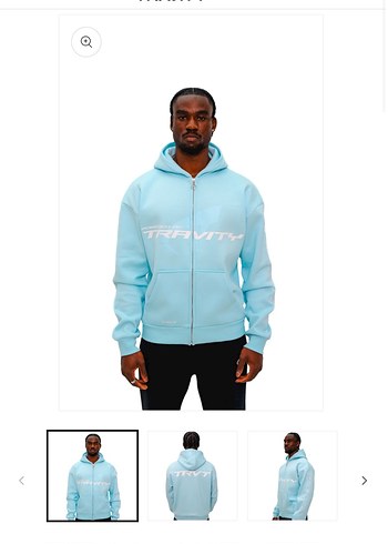 Kapüşonlu Fermuarlı Sweatshirt peso zip Jaded Lfdy Stüssy bdg ap - Görsel 5